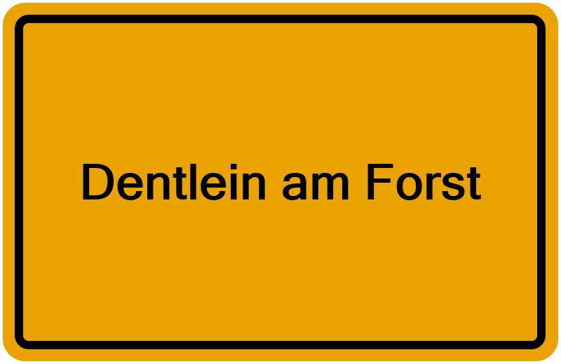 Handelsregister Dentlein am Forst